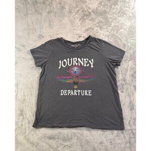 Journey Departure Womens Shirt Large cotton band T-shirt
